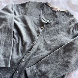 Grey Wool Cardigan • XL • Banana Republic